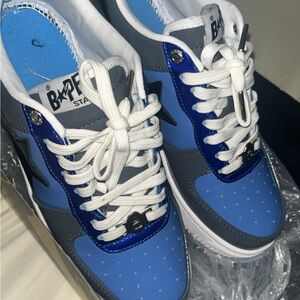 Bape stas size 8, combo navy color way